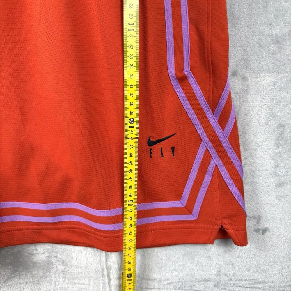 NWT Nike Fly Crossover Dri-FIT Basketball Shorts Women’s 3X Orange Purple $64 - Picture 2 of 12